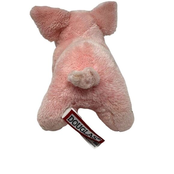BUTTONS Plush PINK PIG Stuffed Animal Douglas Cuddle Toys 1521 Corkscrew Tail - Picture 3 of 11